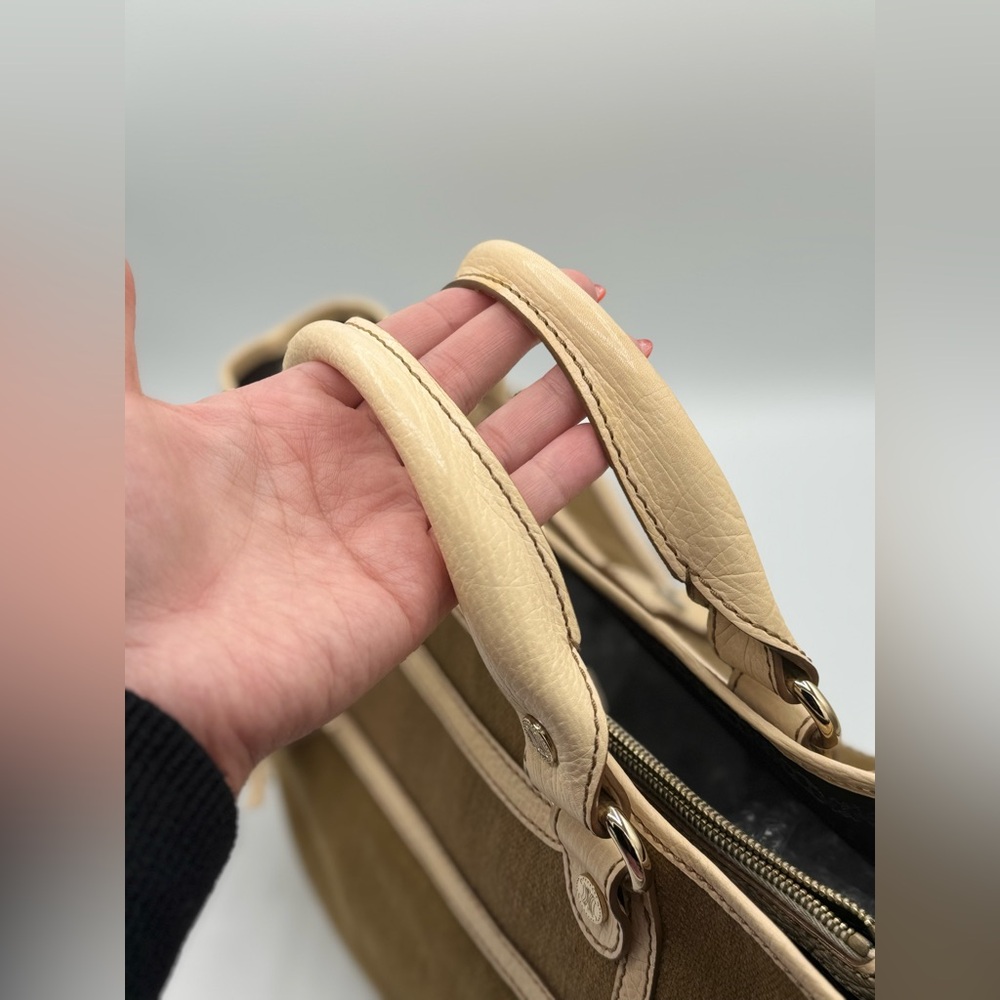 Celine Boogie Canvas Leather Handbag - Picture 12 of 14